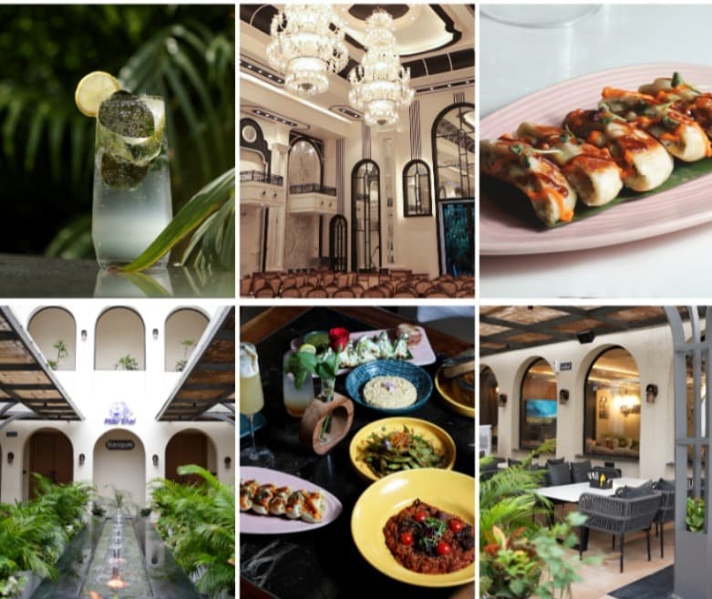 Signature dish with artisanal plating